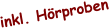 inkl. Hörproben